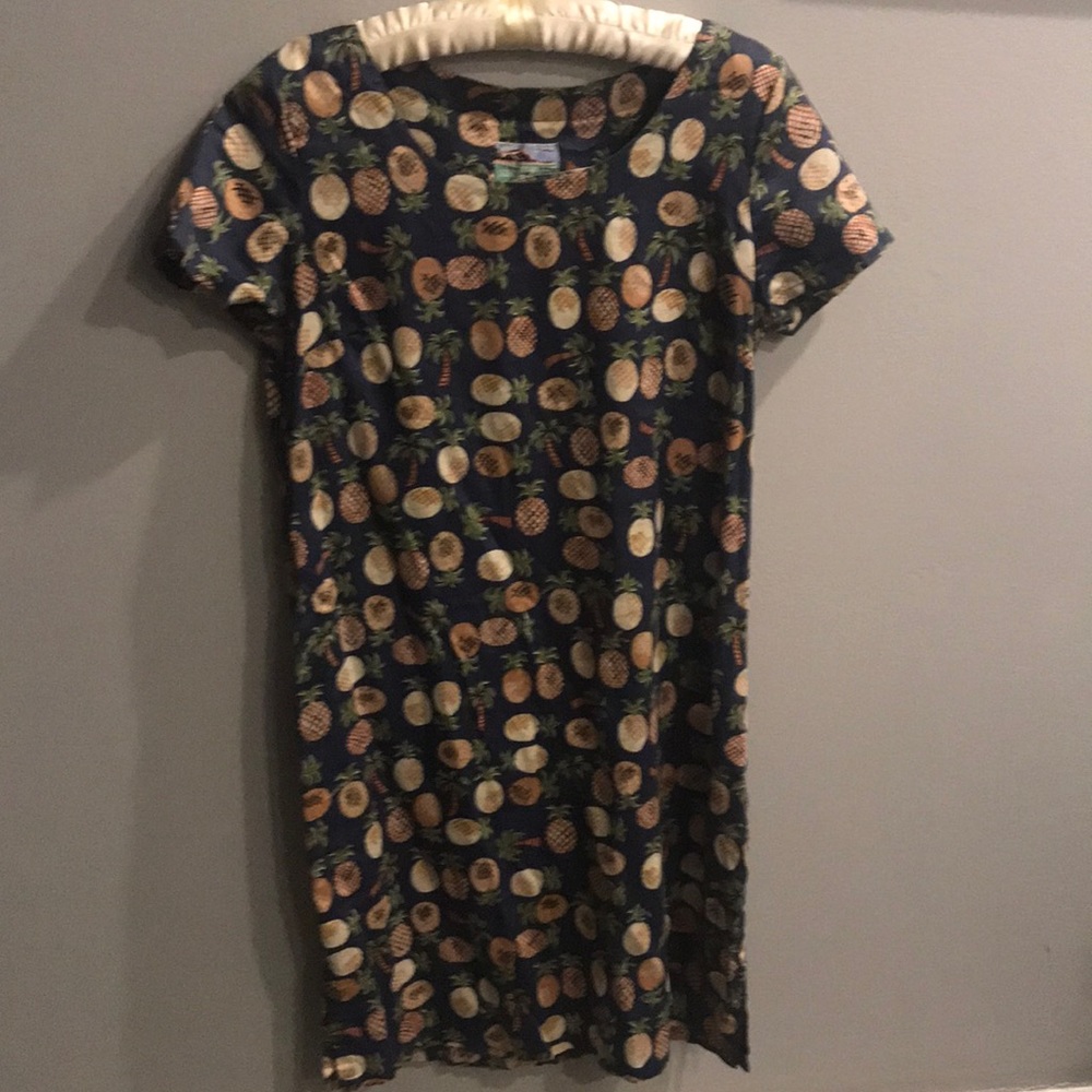 Pinapple cotton dress